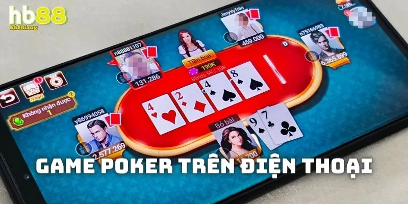 Giới thiệu về loại hình game Poker trên điện thoại tại VNloto