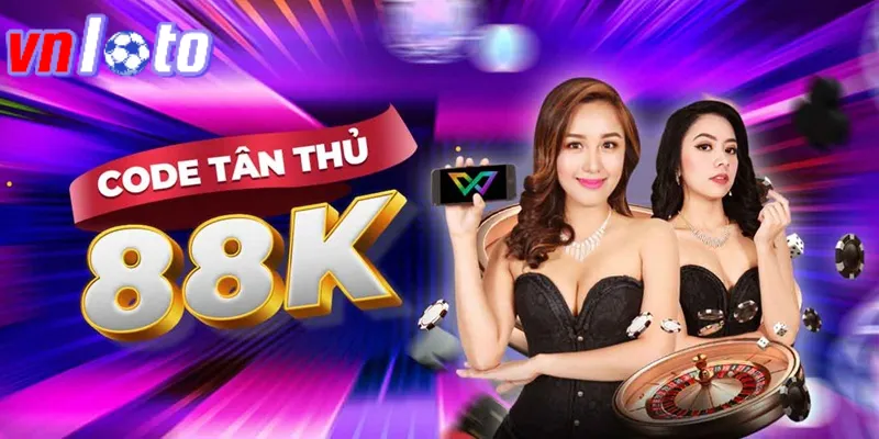 Khuyến mãi VNLOTO nhận thêm 88.000 VND tiền thưởng mới