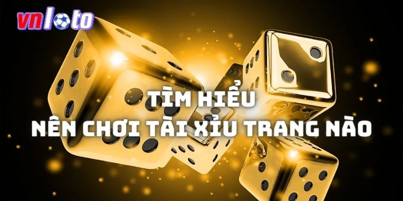 Tìm hiểu xem nên chơi tài xỉu trang nào 